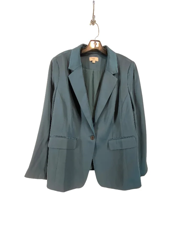 Aqua Blazer Loft, Size 16