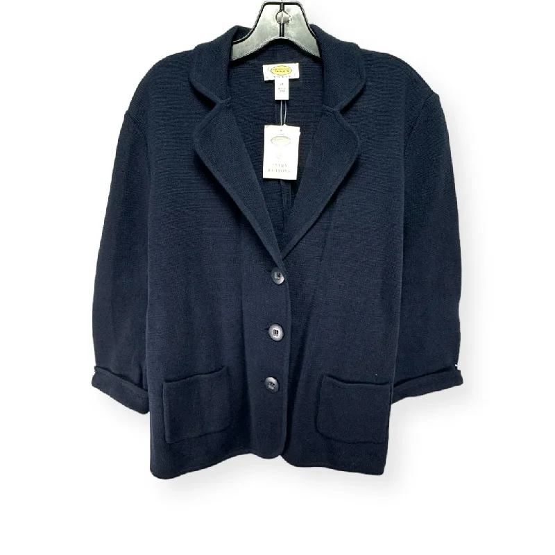 Blazer By Talbots In Navy, Size: 1x