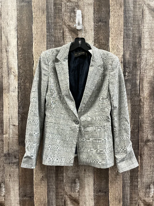 Blazer By Zara Basic In Grey, Size: S