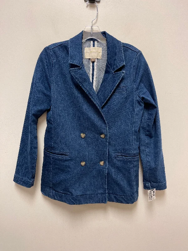 Blue Denim Blazer Pilcro, Size Xs