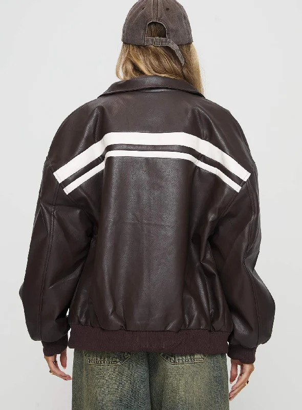 Goldsmith Jacket Chocolate / White