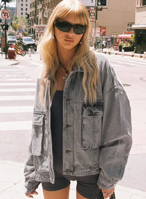 Kier Oversized Denim Jacket