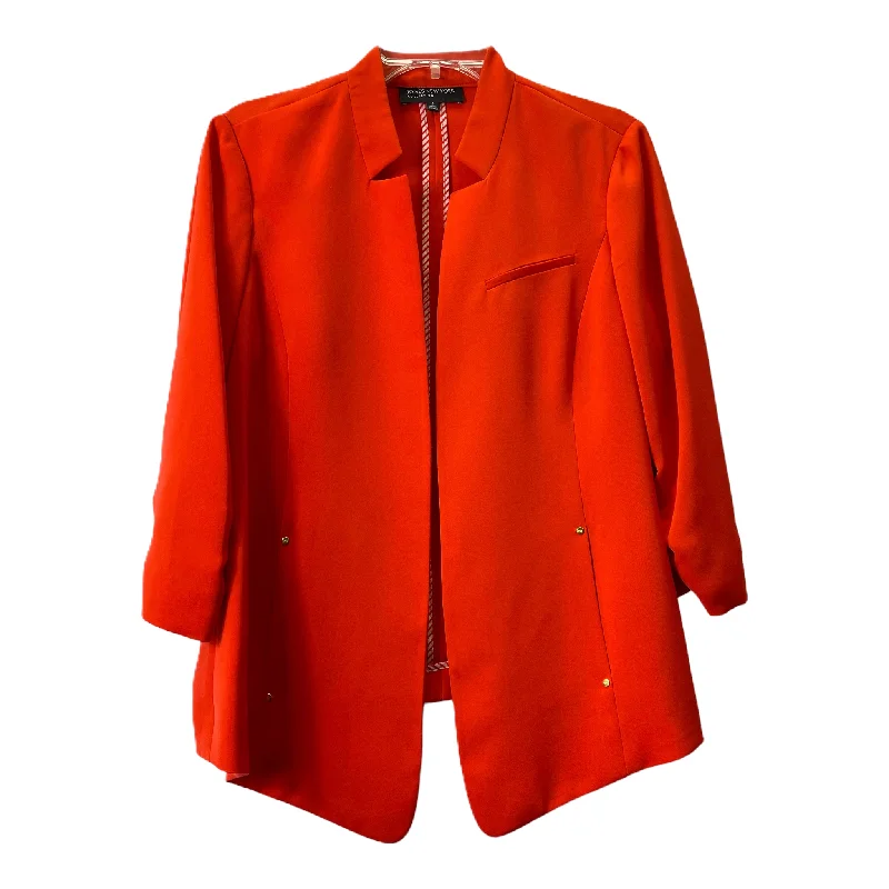 Orange Blazer By Jones New York, Size: M