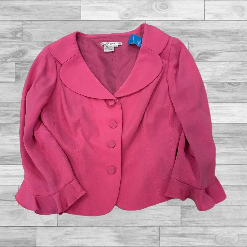 Pink Blazer Maggy London, Size 12