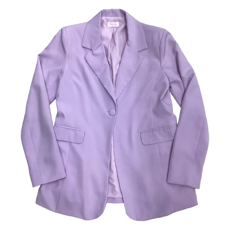 Purple Blazer Pink Lily, Size L