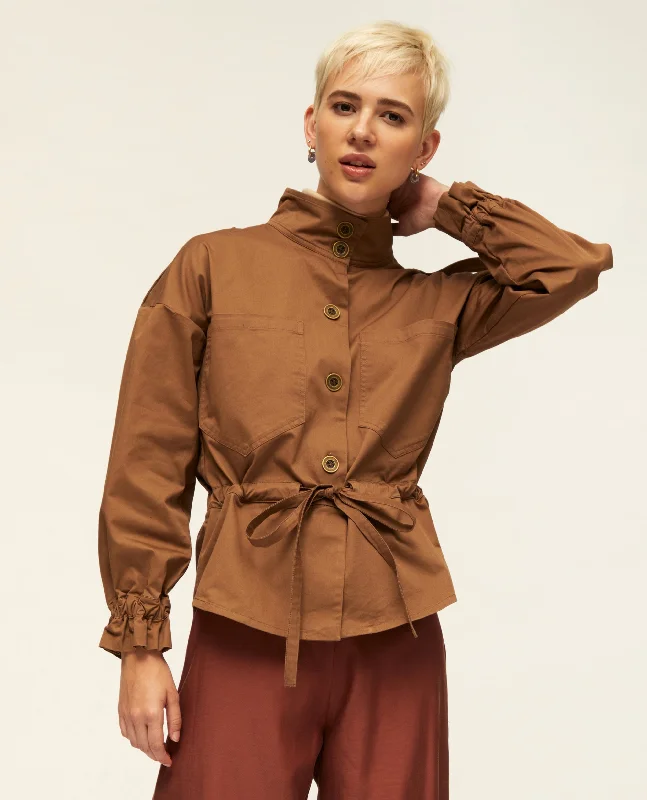 Quinn | Relaxed Jacket with Tunnel Waist