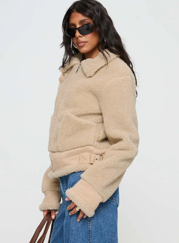 Shearling Jacket Latte