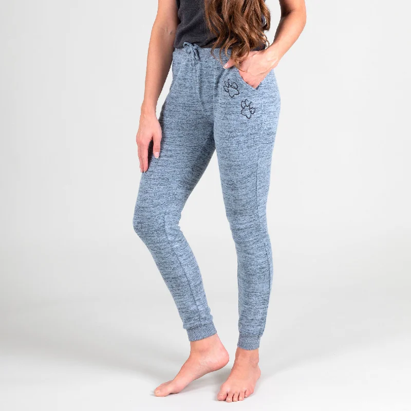 Paw Print Soft Jogger Sweatpants