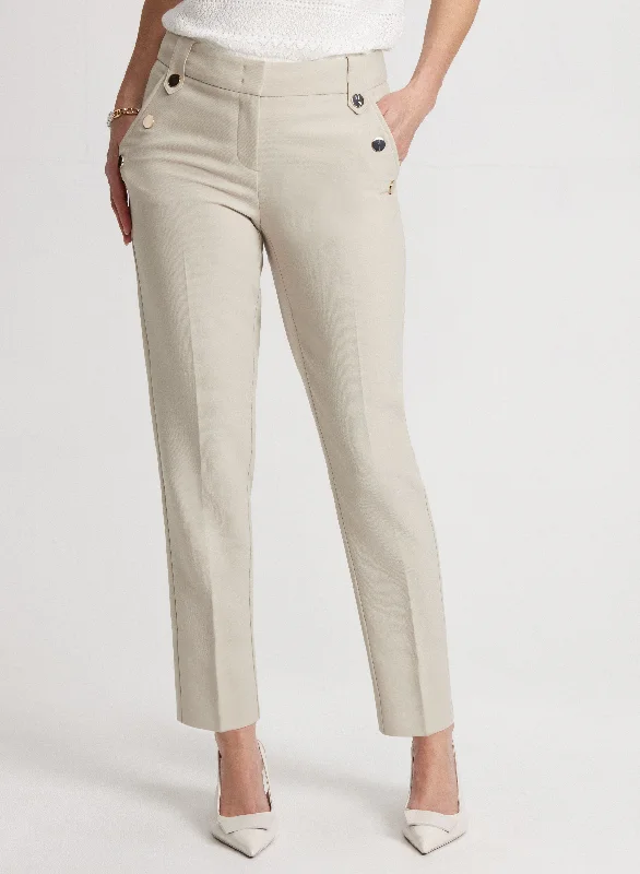 City Fit Ankle-Length Pants