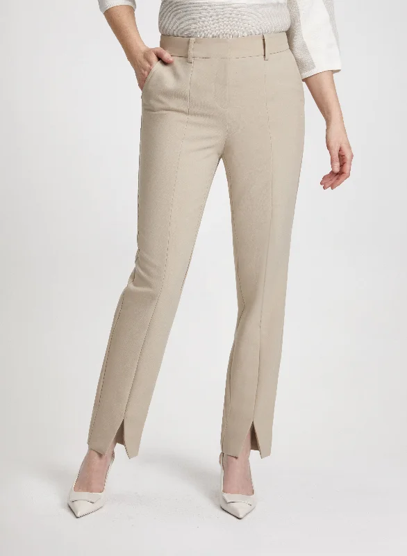 City Fit Slim Leg Pants