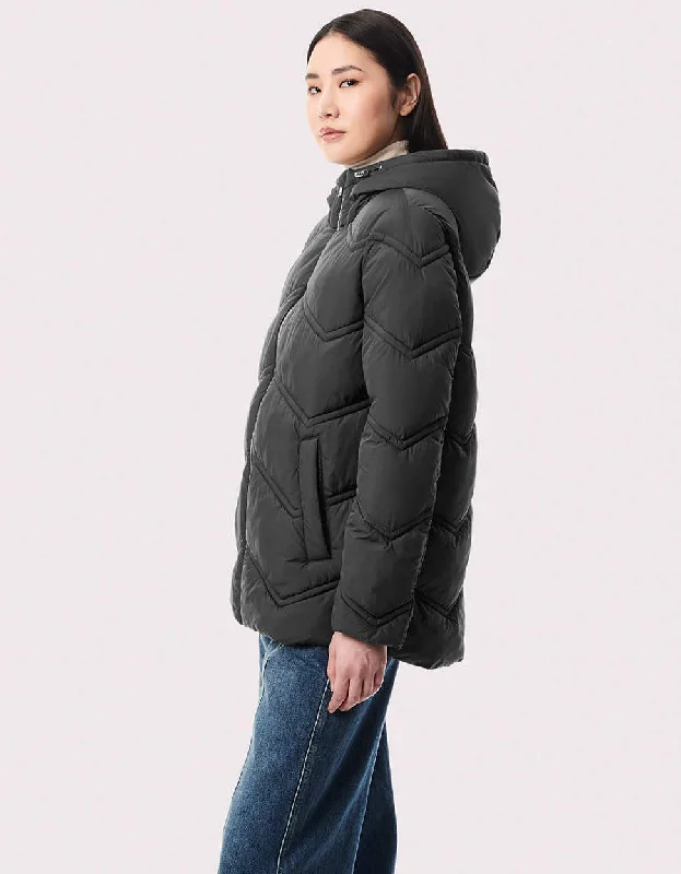 Classic Chevron Puffer Jacket