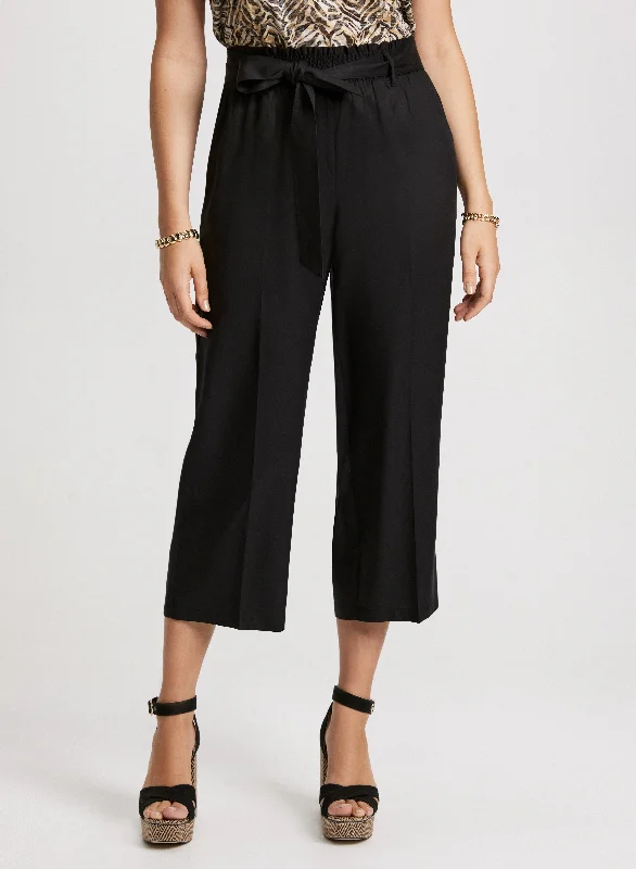 Pull-On Tencel Capris