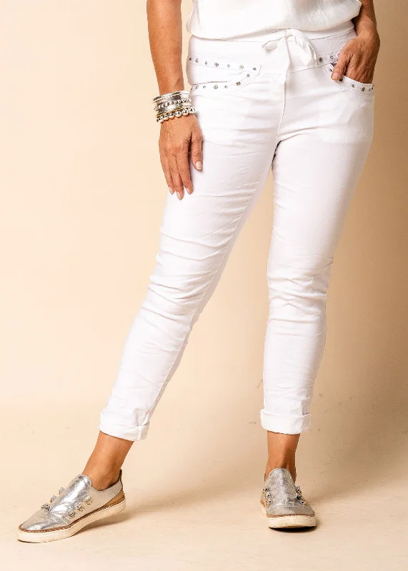 Essie Pants in White