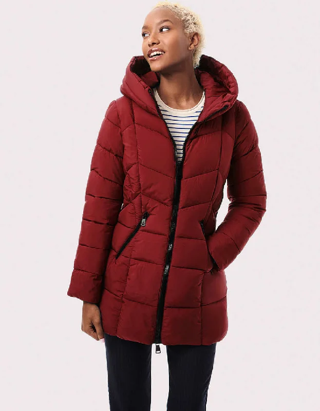 Fab Funnel Quilted Puffer Jacket