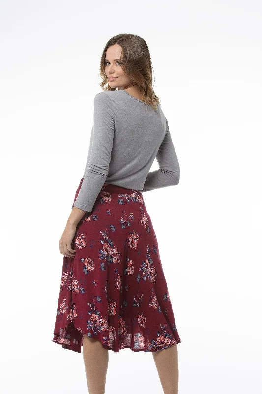 JOAN Skirt - Red Print