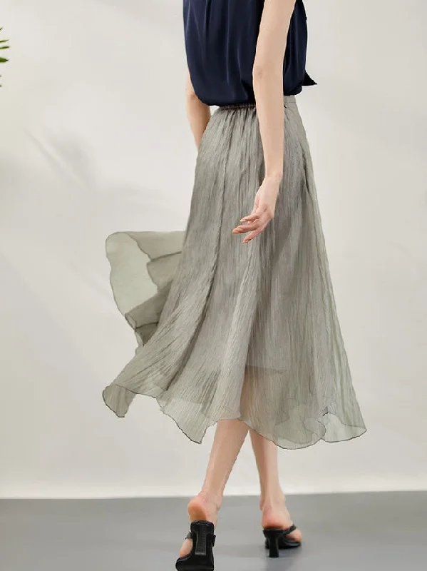 Ladies Elegant Pleated Layered Tutu Skirt by Kaja Clothing - Ramona Skirt