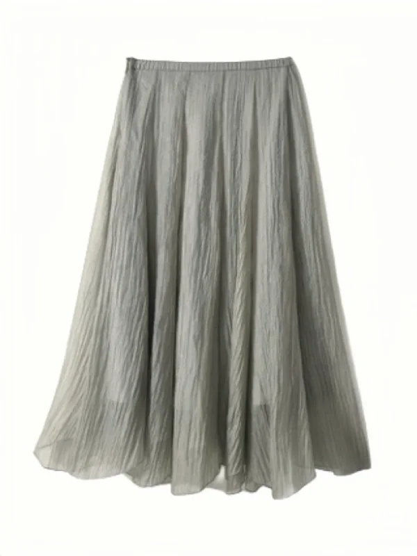 Ladies Elegant Pleated Layered Tutu Skirt by Kaja Clothing - Ramona Skirt