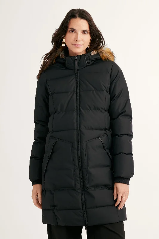 Manteau d'hiver mi-long matelassé - Femme