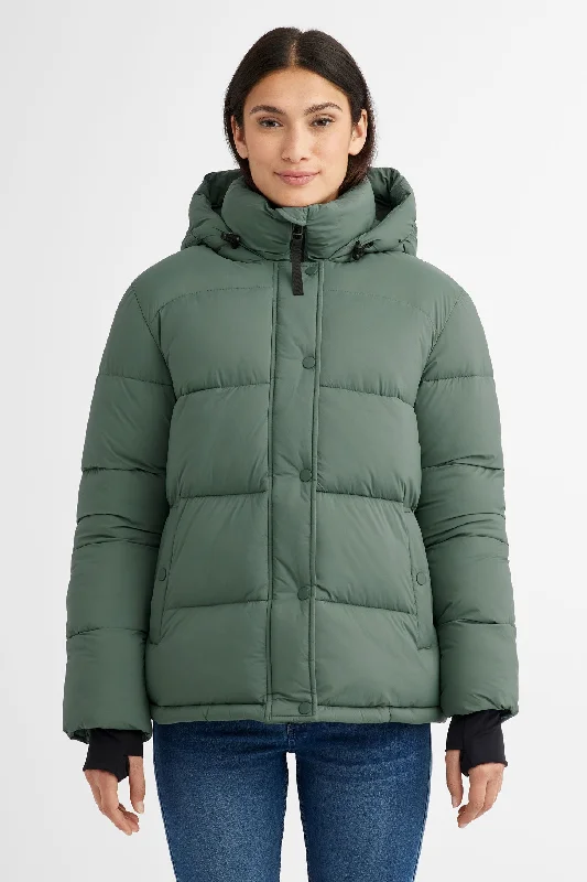 Manteau d'hiver ''Puffer'' court en Ripstop - Femme