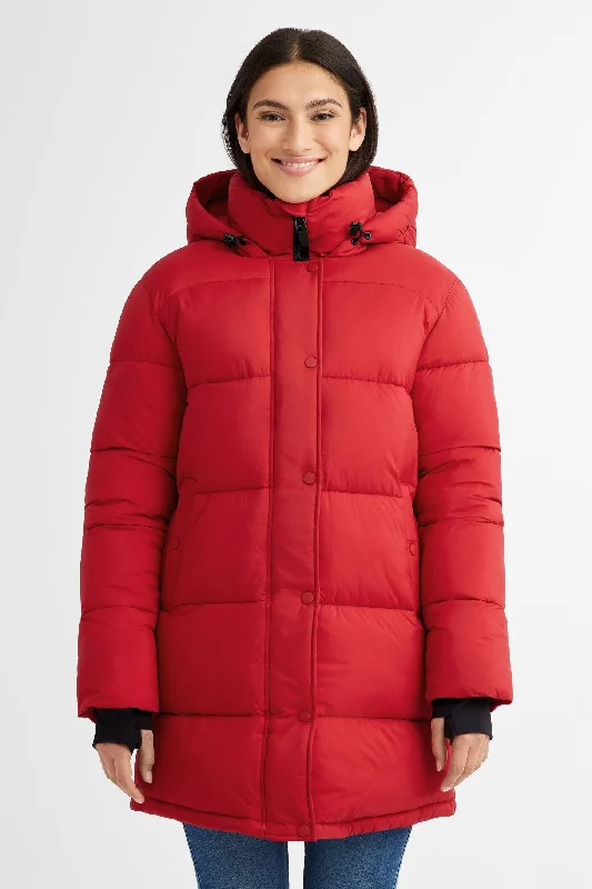 Manteau d'hiver ''Puffer'' mi-long en Ripstop - Femme