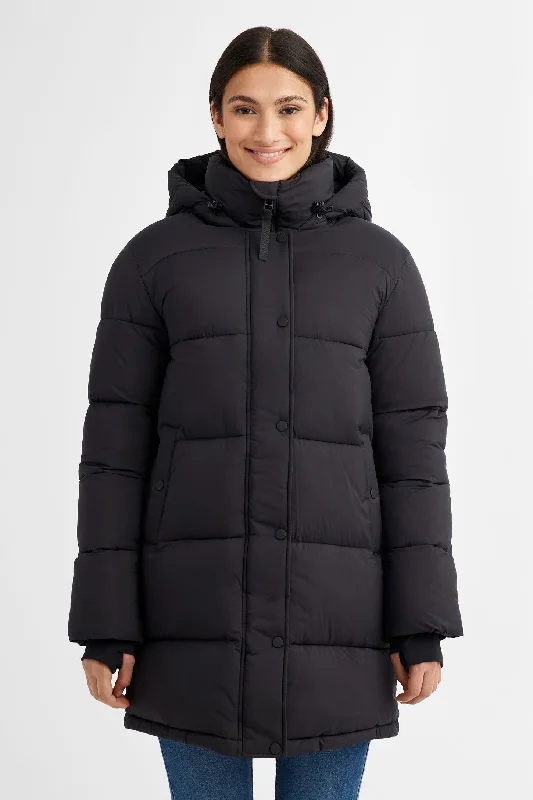 Manteau d'hiver ''Puffer'' mi-long en Ripstop - Femme