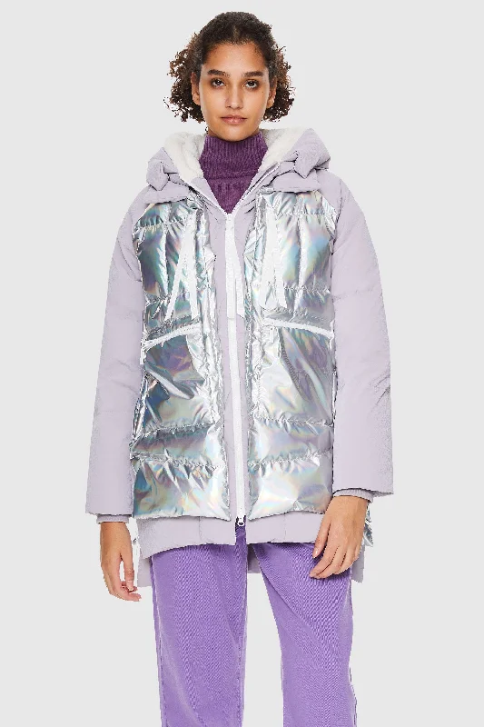 092 Colorlay Metallic Colorful Shiny Down Jacket