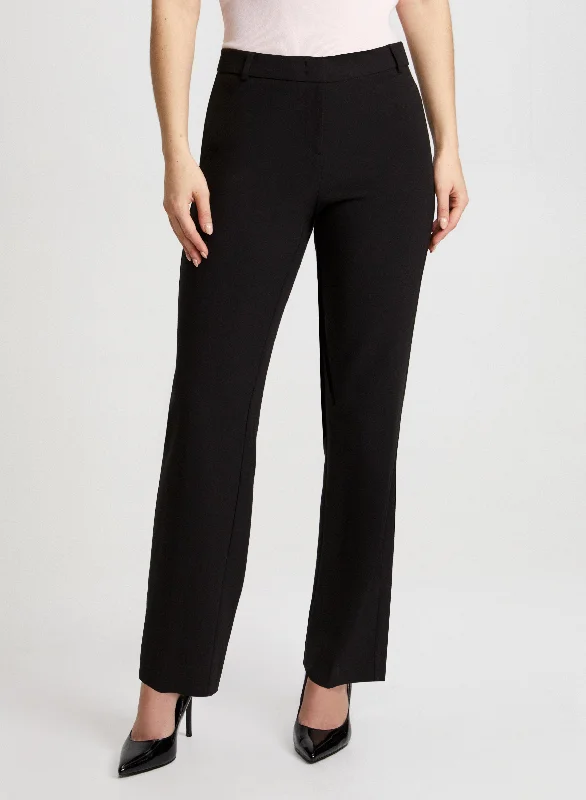 Modern Fit Wide Leg Pants