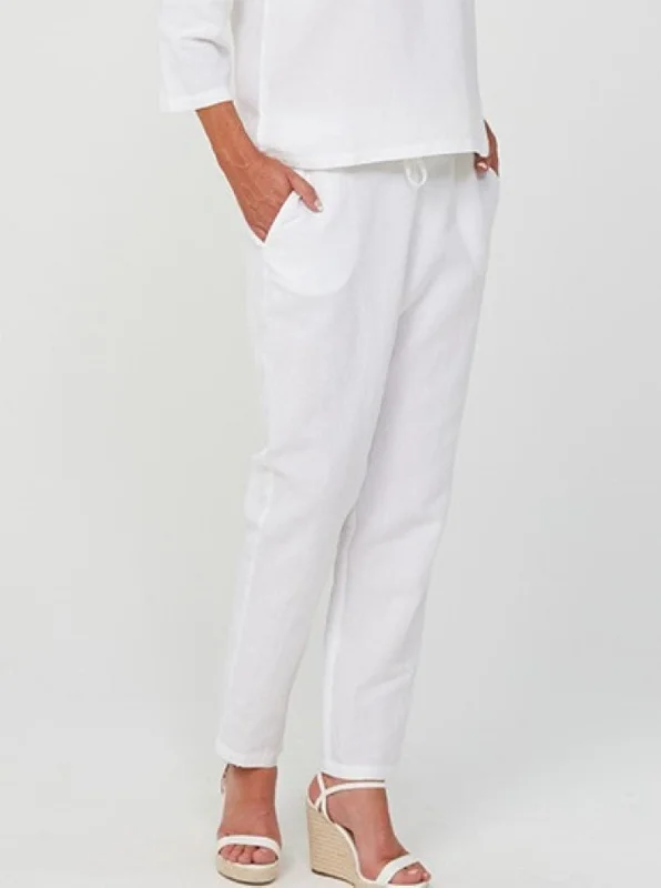 NATALIE Pants | White