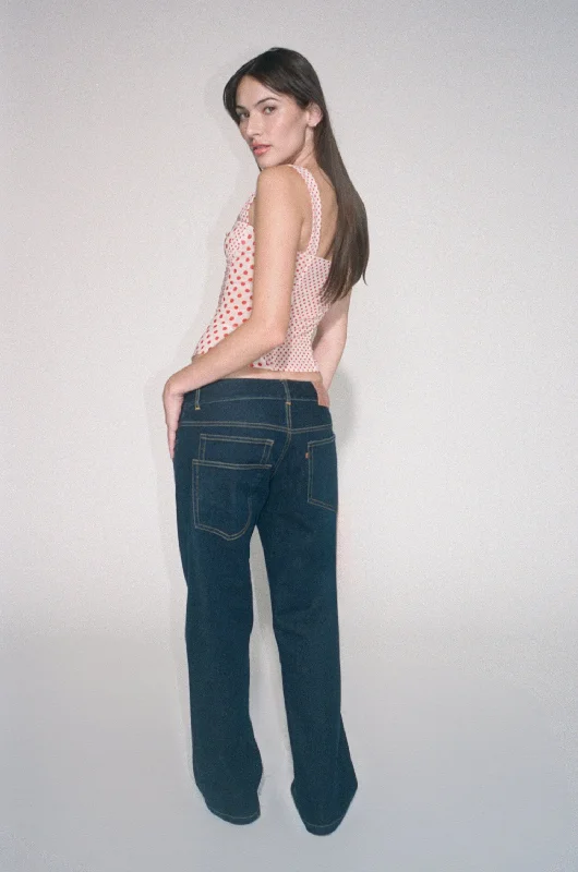 PARIS PANT - BLUE DENIM