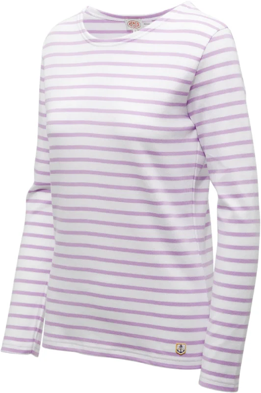 Interlock Long Sleeves Breton Striped Jersey - Women's|-|Marinière à manches longues Interlock - Femme