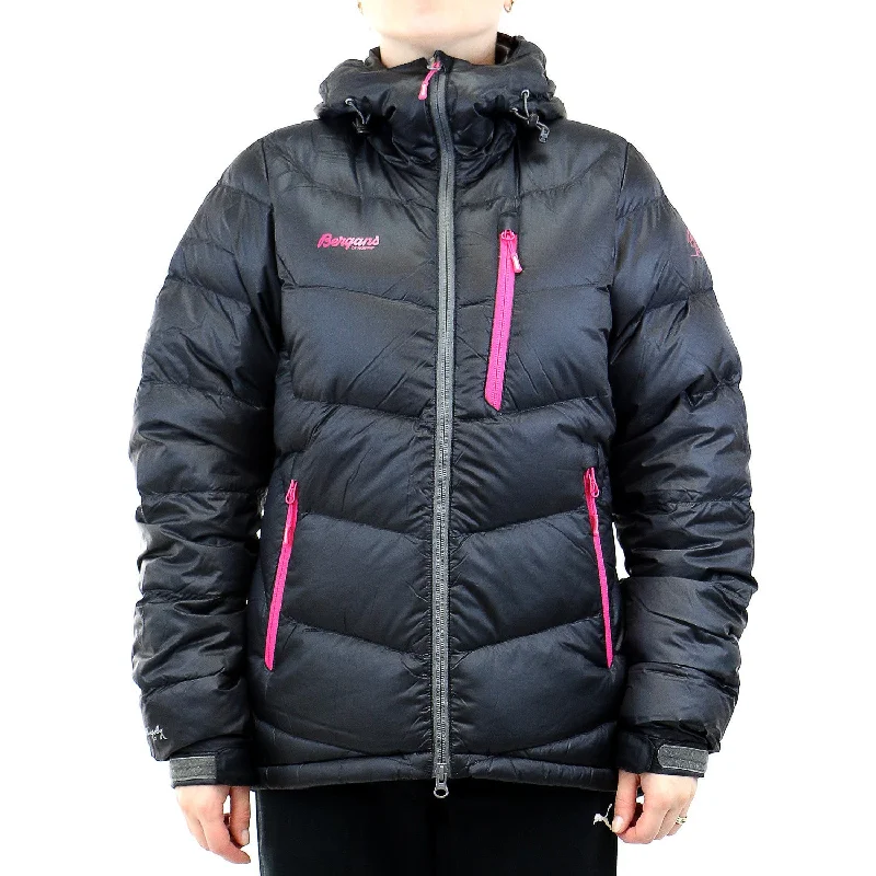 Bergans of Norway Memurutind Down Lady Jacket  - Black/Hot Pink - Womens