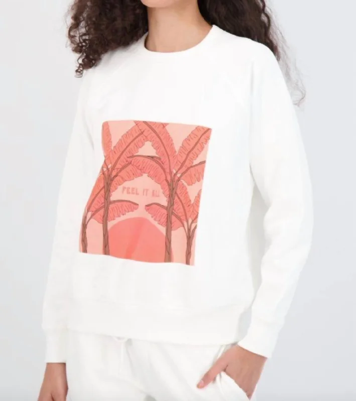 Dune ""feel It"" Sweatshirt In White