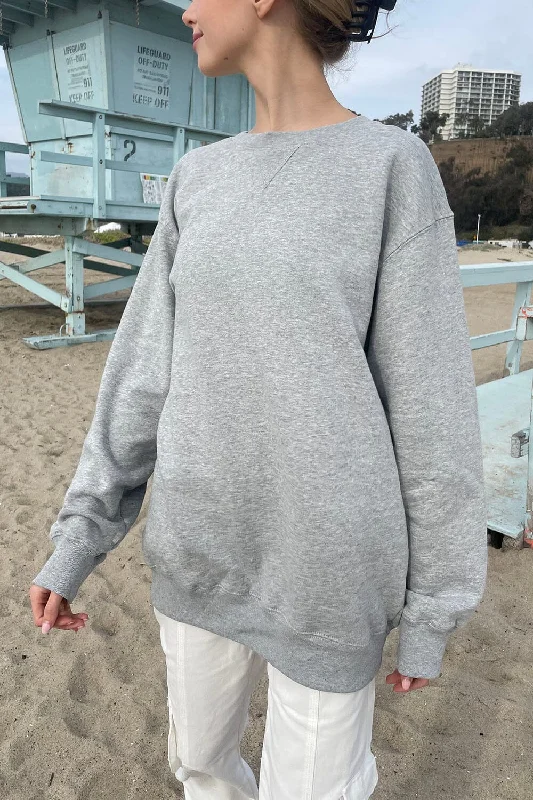 Heather Grey / Oversized Fit