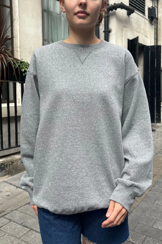 Medium Heather Grey / Oversized Fit