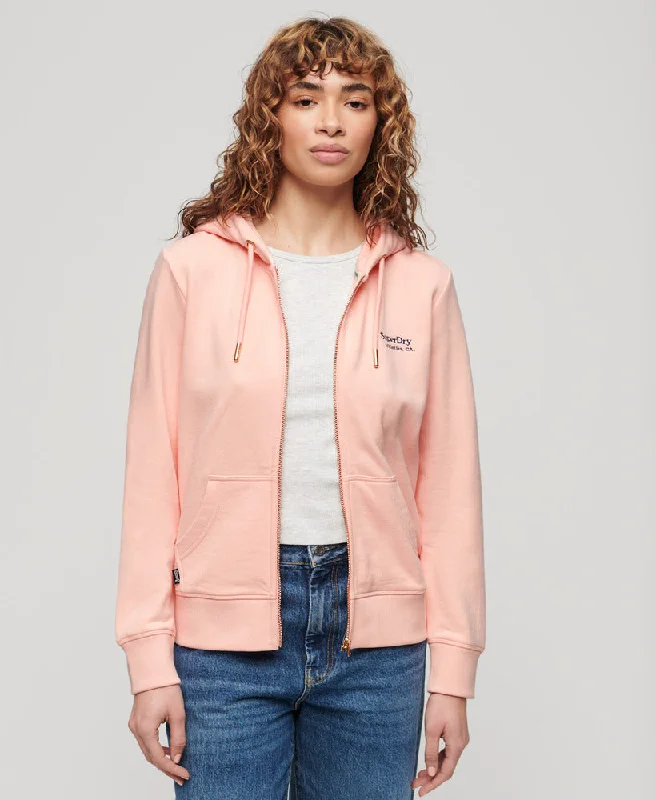 Essential Logo Ziphood Ub | Pale Rose Pink