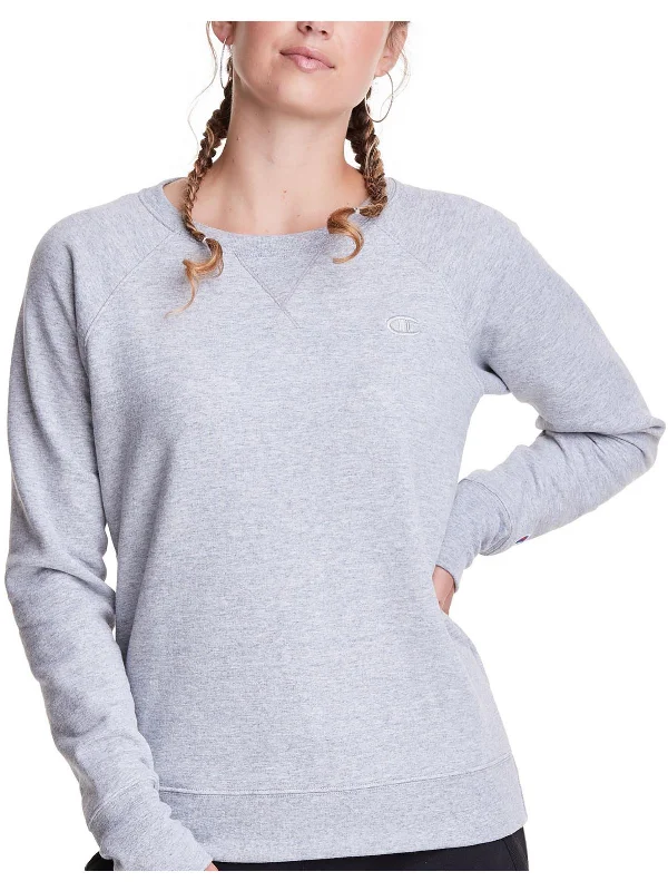 Plus Womens French Terry Active Sweatshirt