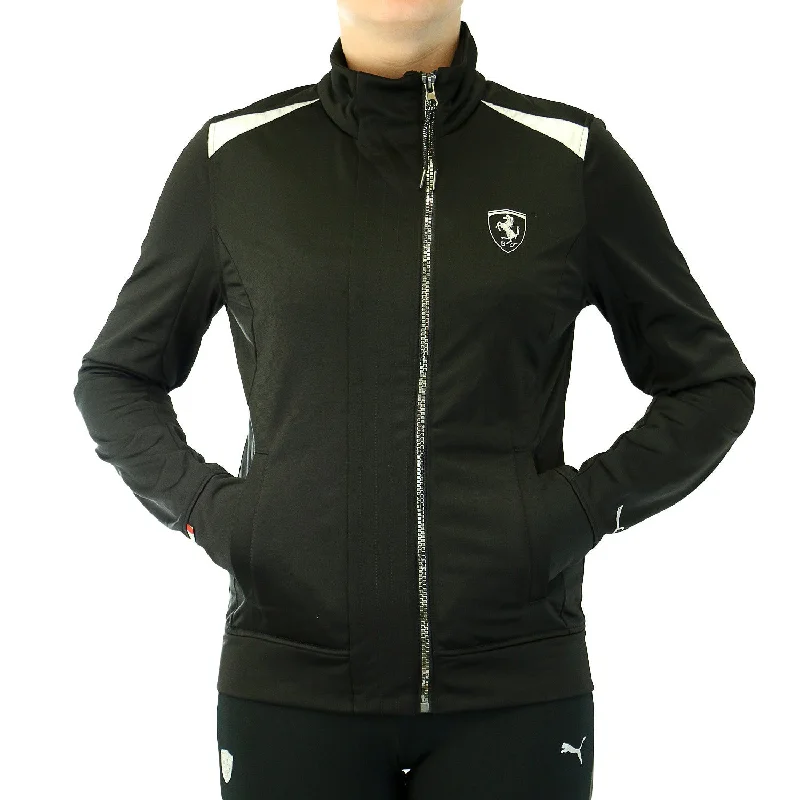 Puma Ferrari Track Jacket - Black - Womens