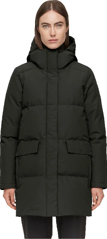 Chloe Hooded Down Winter Jacket - Slim-Straight - Women's|-|Manteau d'hiver en duvet à capuchon Chloe - Ajustée et Droite - Femme