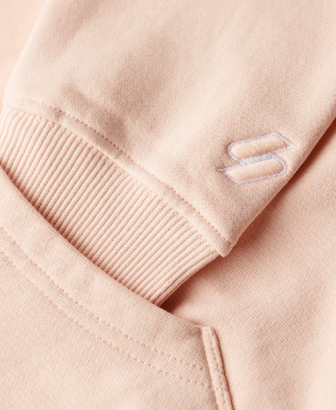 Sport Luxe Loose Hoodie | Mauve Morn Pink