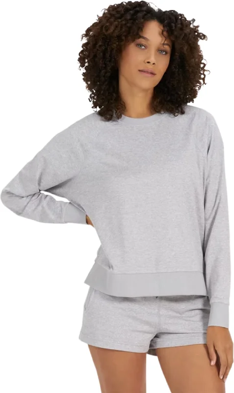 Halo Long Sleeve Crew Neck Top - Women's|-|Chandail col rond Halo - Femme