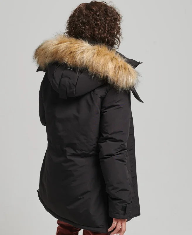 XPD Everest Parka Coat | Black