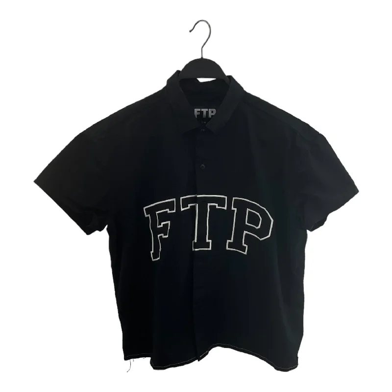 FTP/Polo, Rugby/M/Cotton/GRY/Black And Grey Split