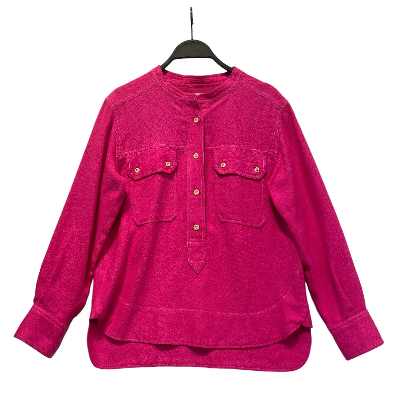 ISABEL MARANT ETOILE/LS Blouse/34/Silk/PNK/TECOYO TOP