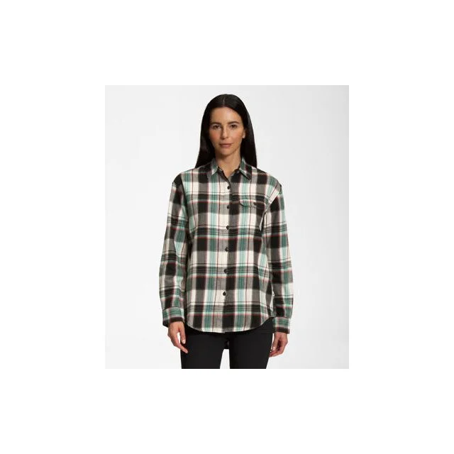 98T Gardenia White Large Half Dome Plaid / L