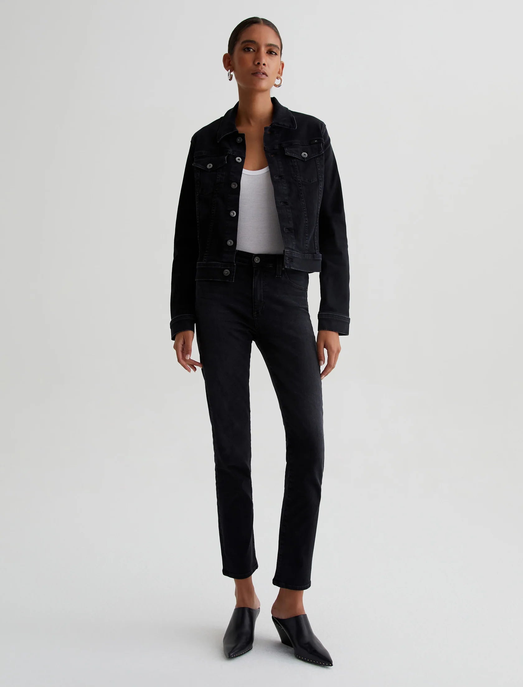 Mari High Rise Slim Straight - City View