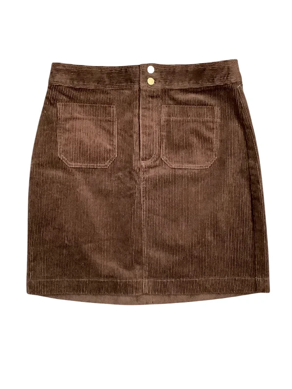 Skirt Mini & Short By Loft In Brown, Size: 2