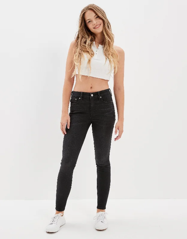 AE Lu(x)e Ripped High-Waisted Jegging