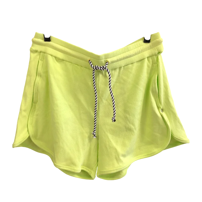 Shorts By TEREZ In Lime Green, Size: Xl