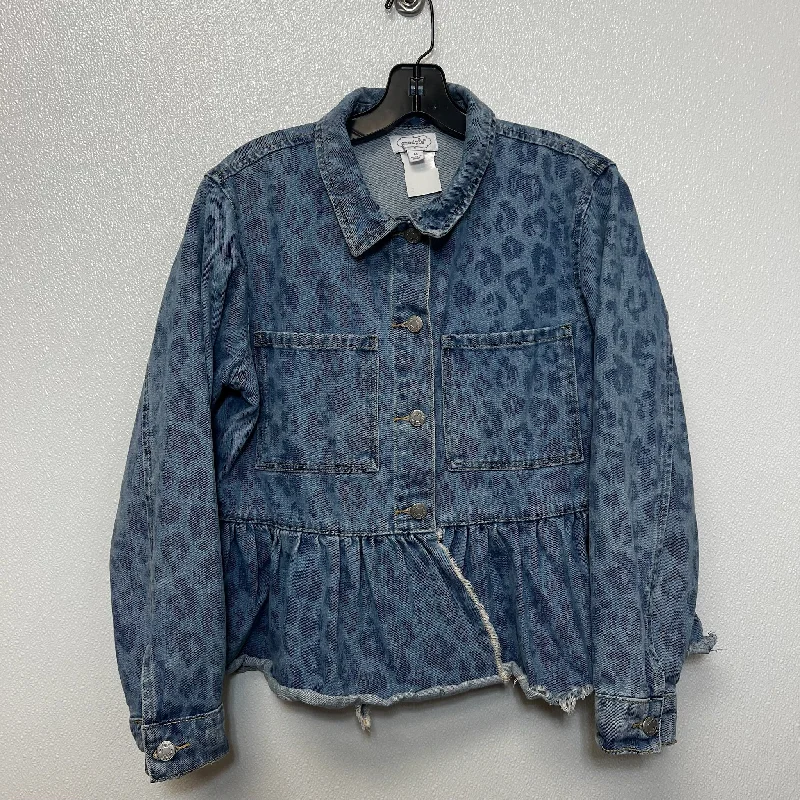 Jacket Denim By Mudpie In Denim, Size: M