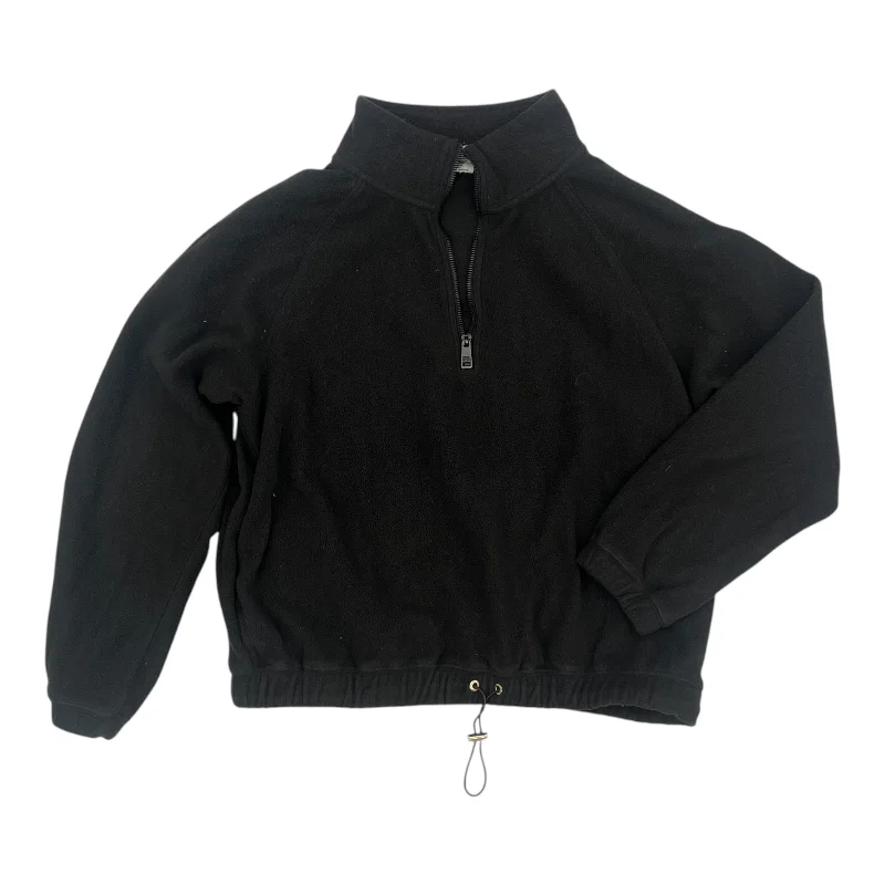 Jacket Fleece By Love & Sports In Black, Size:L